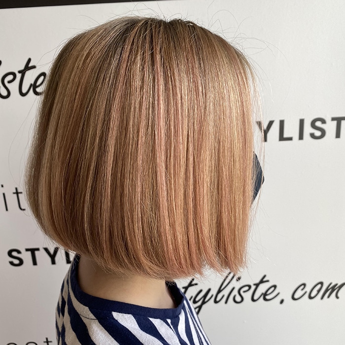 Maitre Styliste Coloration Couleur Roux Coupe Realisations